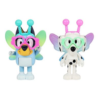 Bluey Aliens Alien Bluey and Alien Chloe Figure Set