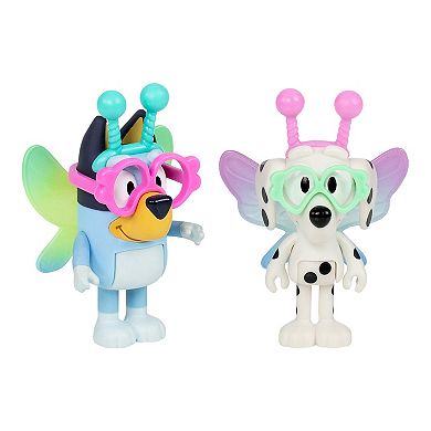 Bluey Aliens Alien Bluey and Alien Chloe Figure Set