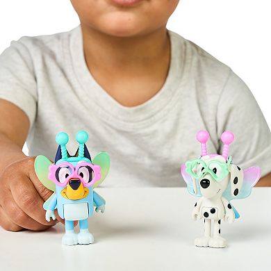 Bluey Aliens Alien Bluey and Alien Chloe Figure Set