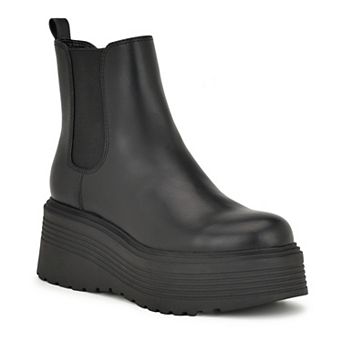Nine West George Women's Platform Chelsea Boots