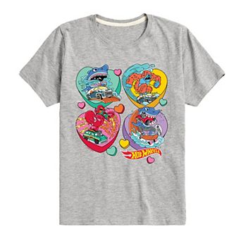 Boys 8-20 Hot Wheels Monster Hearts Graphic Tee
