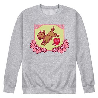 Men's Wizard Of Oz Toto Frame Fleece Sweatshirt