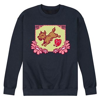 Men's Wizard Of Oz Toto Frame Fleece Sweatshirt