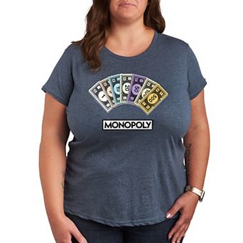 Plus Monopoly Money Stack Graphic Tee