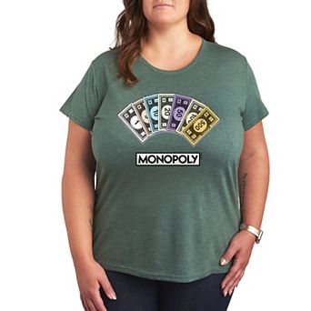 Plus Monopoly Money Stack Graphic Tee