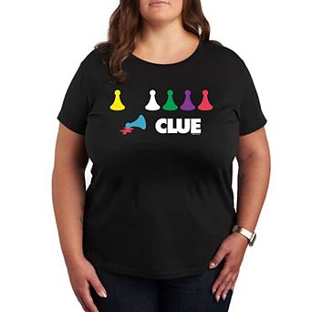 Plus Clue Game Pieces Graphic Tee