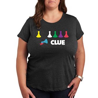 Plus Clue Game Pieces Graphic Tee