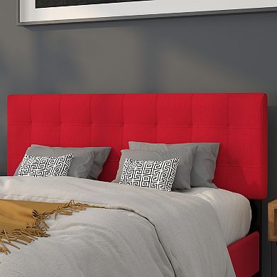 Emma and Oliver Quilted Tufted Upholstered Headboard