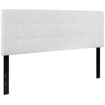 Emma and Oliver Quilted Tufted Upholstered Headboard