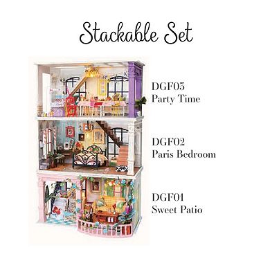 DIY 3D House Puzzle - Party Time 237pcs