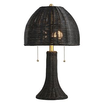 Joanie 22" Bohemian Rustic Iron LED Table Lamp