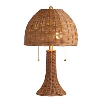 Joanie 22" Bohemian Rustic Iron LED Table Lamp