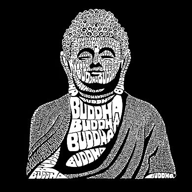 Buddha - Boy's Word Art Crewneck Sweatshirt