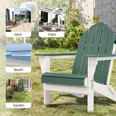 Aoodor Folding Adirondack Patio Chairs - Stylish and Portable Seating