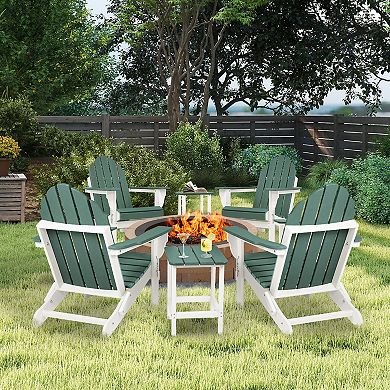 Aoodor Folding Adirondack Patio Chairs - Stylish and Portable Seating