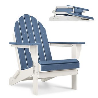 Aoodor Folding Adirondack Patio Chairs - Stylish and Portable Seating