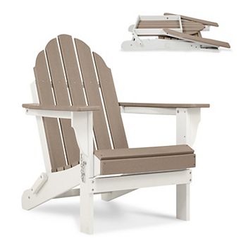 Aoodor Folding Adirondack Patio Chairs - Stylish and Portable Seating