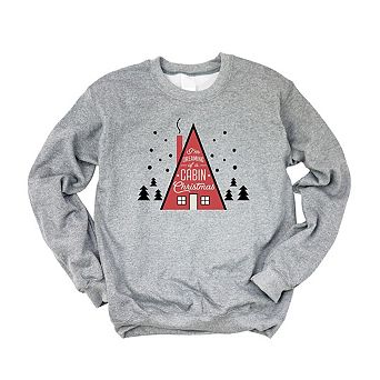 Cabin Christmas Sweatshirt