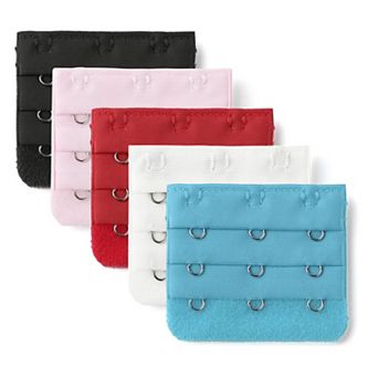 Ladies 3 Hook Bra Extension 5 pc