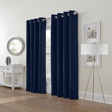 Light Filtering Soft Textured Quality Provide Privacy Grommet Curtain Panel