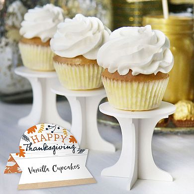 Big Dot Of Happiness Happy Thanksgiving Fall Party Tent Table Setting Name Place Cards 24 Ct