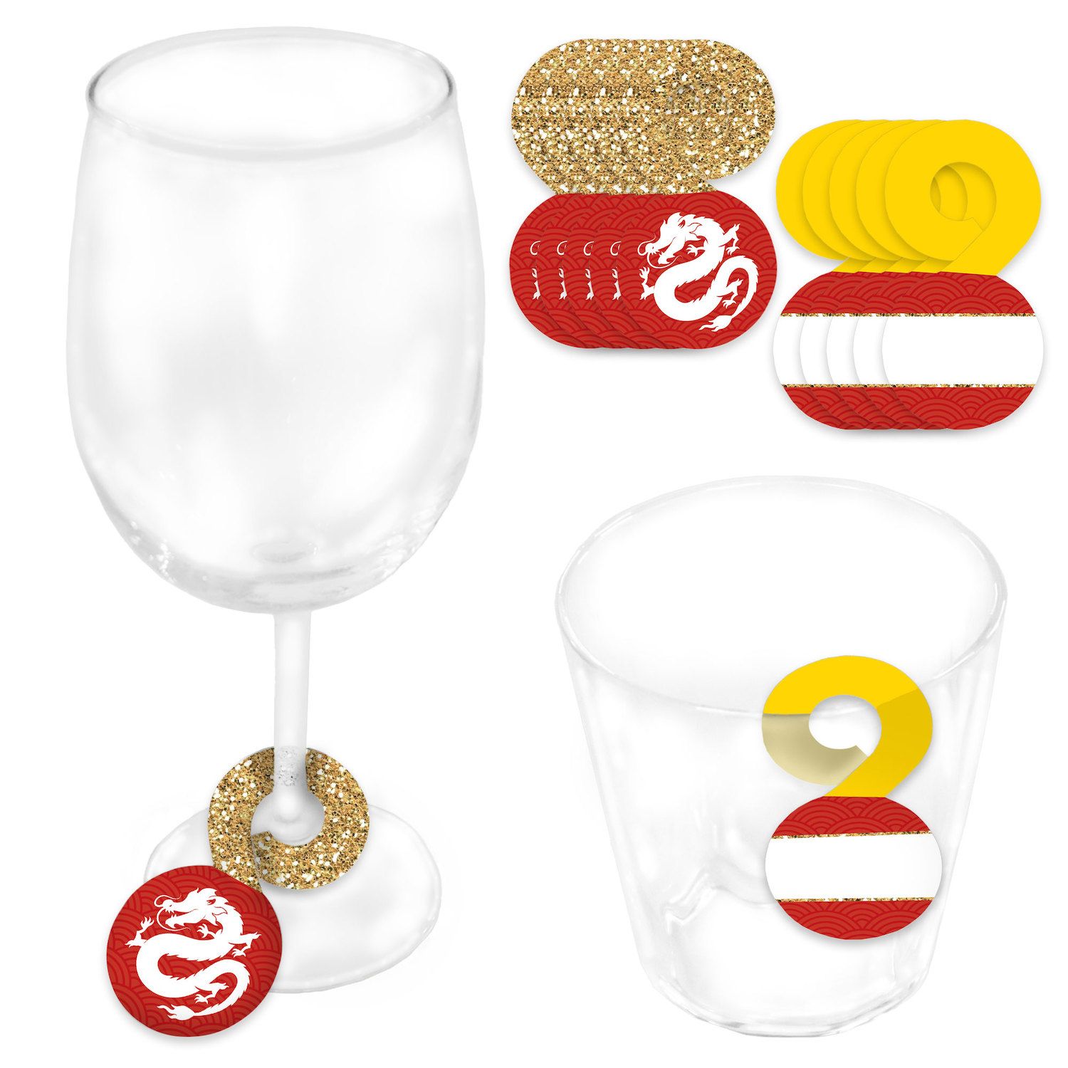 Personalized Wine Glass Markers