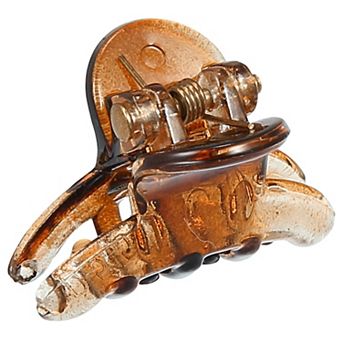 Claw Clip Hair Accessories No Slip Plastic Brown For Women Girls Hair Clip 1.1"