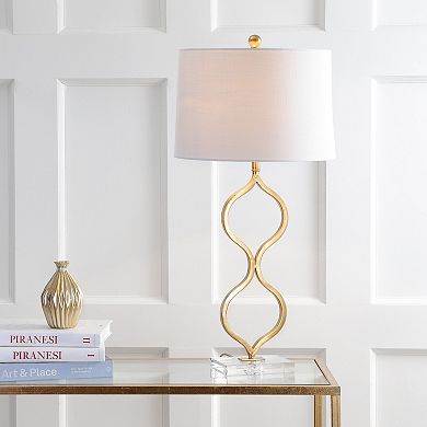 Levi Metal/crystal Led Table Lamp