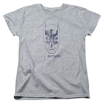 Batman Im Batman Short Sleeve Womens T-shirt