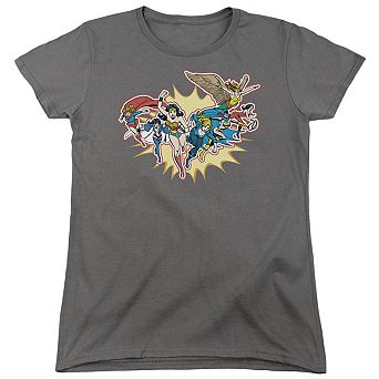 Dc Comics Please Get Me Short Sleeve Womens T-shirt