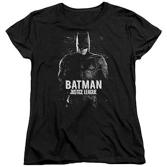 Justice League Movie Batman Short Sleeve Womens T-shirt