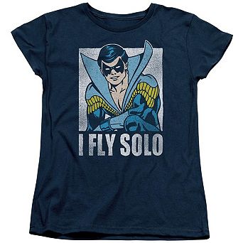 DC Comics Fly Solo Short Sleeve Women´s T-Shirt