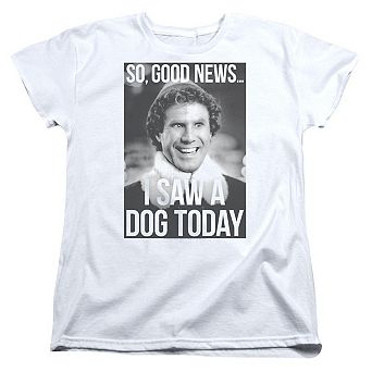 Elf Must Love Dogs Short Sleeve Womens T-shirt