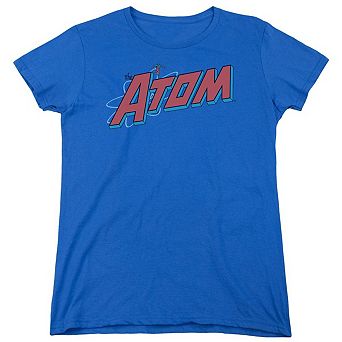 Dc Comics The Atom Short Sleeve Womens T-shirt