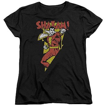 Dc Comics In Bolt Short Sleeve Womens T-shirt