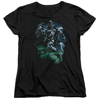 Green Lantern Black Lantern Batman Short Sleeve Womens T-shirt