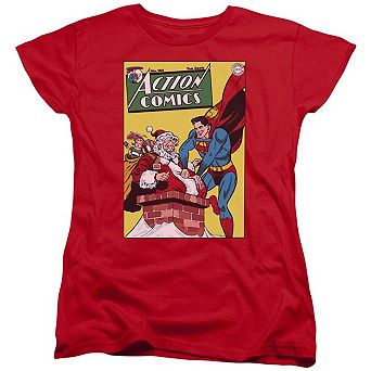 Dc Comics Cover No. 105 Short Sleeve Womens T-shirt