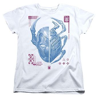Blue Beetle Split Beetle Short Sleeve Women´s T-Shirt