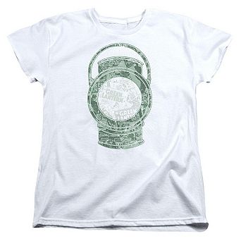 Dc Comics Lantern Cover Short Sleeve Womens T-shirt