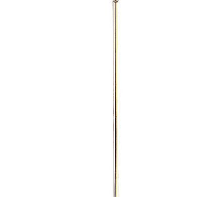 150 Watt Metal Floor Lamp with Swing Arm and Fabric Conical Shade, Gold