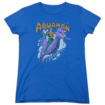 Dc Comics Ride Free Short Sleeve Womens T-shirt
