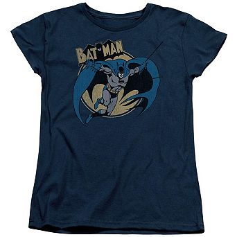 Batman Through The Night Short Sleeve Womens T-shirt