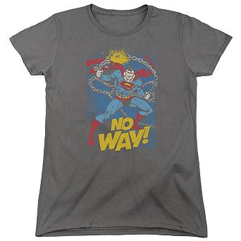 Dc Comics No Way Short Sleeve Womens T-shirt