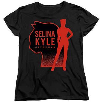 The Batman Selina Kyle Catwoman Short Sleeve Women´s T-Shirt
