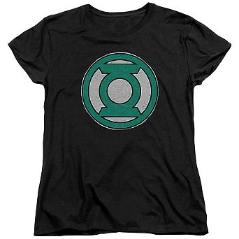 Green Lantern Hand Me Down Short Sleeve Womens T-shirt