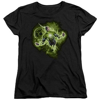 Green Lantern Lantern Nebula Short Sleeve Womens T-shirt
