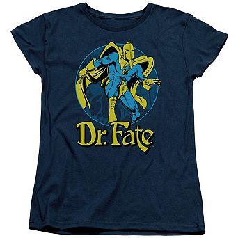 Dc Comics Dr Fate Ankh Short Sleeve Womens T-shirt