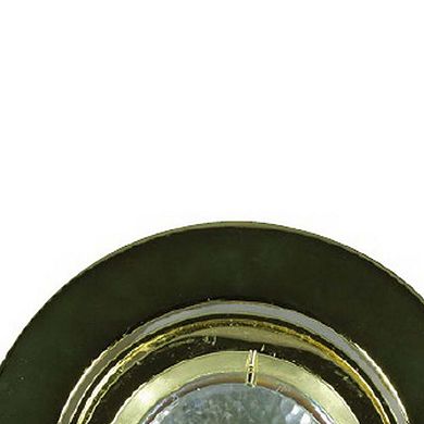 4 Inch 12V Round Ceiling Light with Metal, Antique Brass