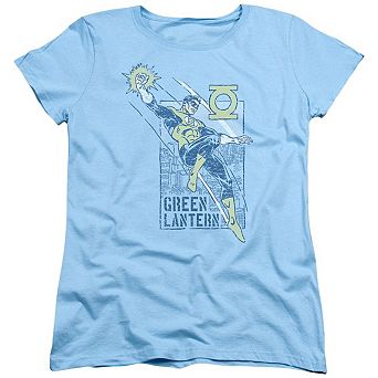 Green Lantern City Watch Short Sleeve Womens T-shirt