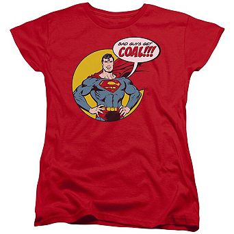 Dc Comics Coal Short Sleeve Womens T-shirt